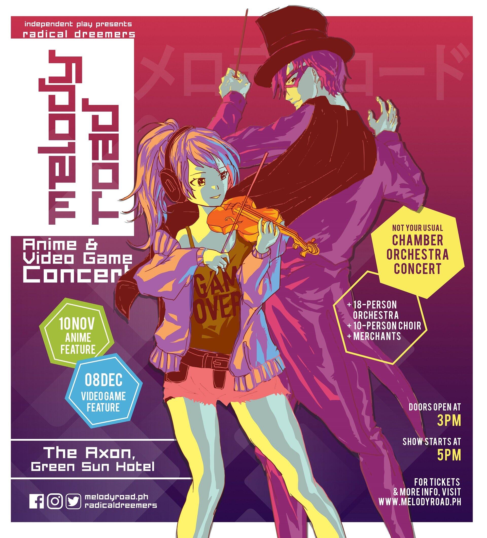 Radical Dreemers’ Melody Road 2019 posters.