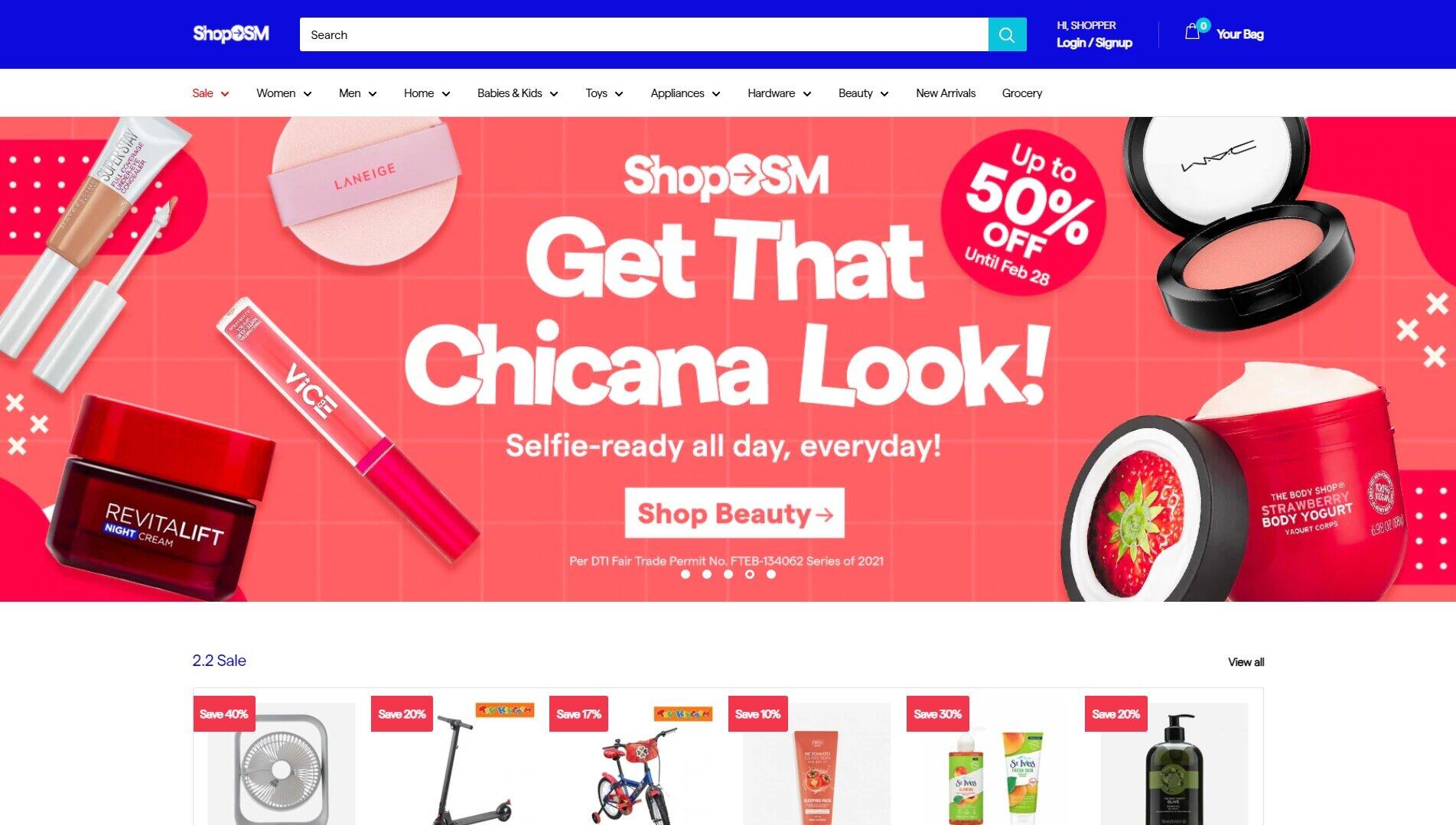 Online Shopping - ShopSM