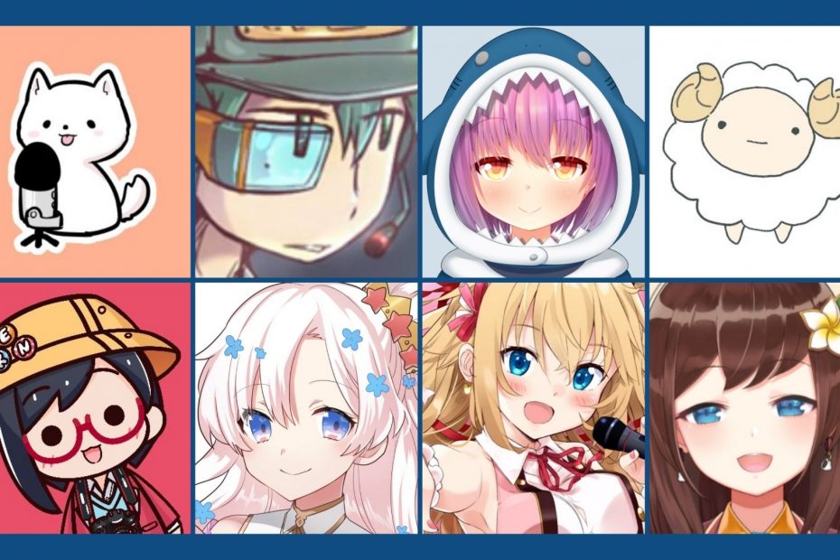 Want to become a Virtual YouTuber Watch these 8 personalities